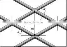 galvanized expanded metal/aluminum expanded metal mesh/stainless steel expanded mesh