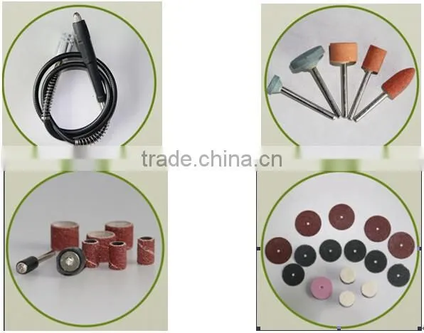40pcs multi-function tools mini die grinder electric grinder
