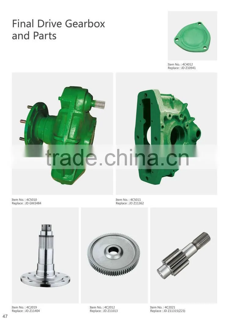 Harvester Gear Loading Auger H86912
