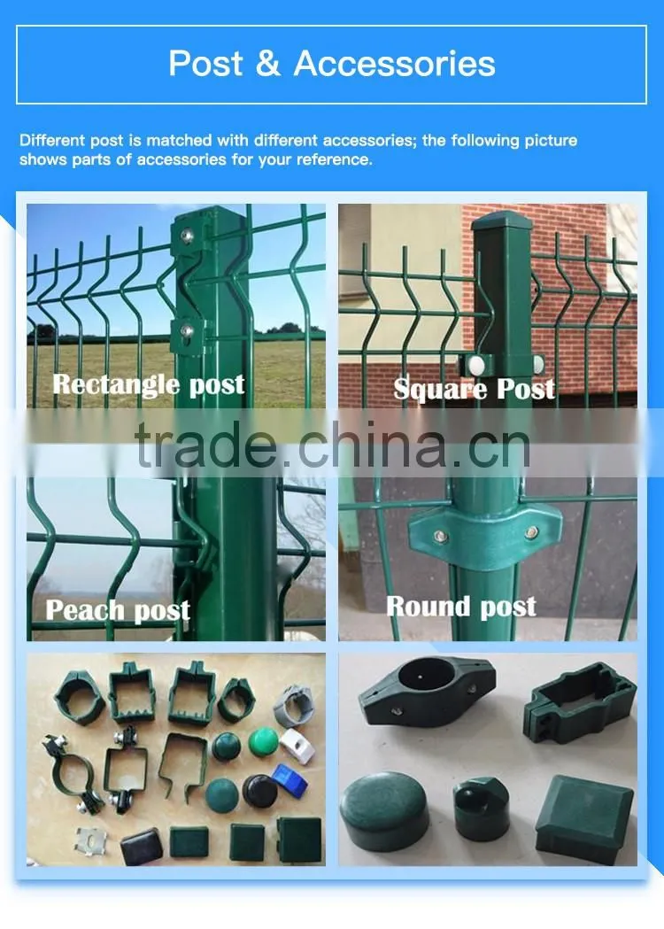 Small welded wire mesh decorative garden artificial fencing