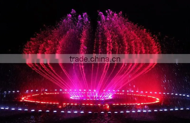 Two dimension numerical control dancing fountain nozzle