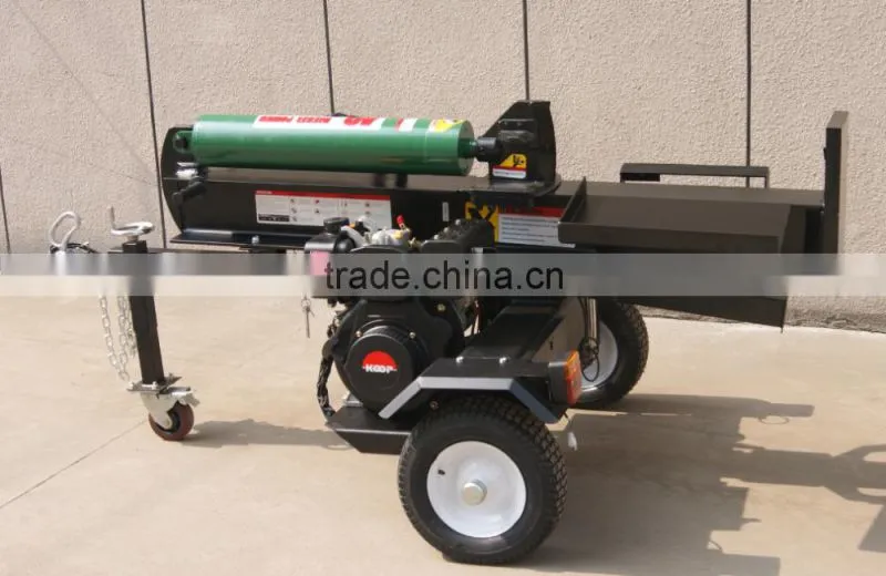 Gasonline 40Ton log splitter / wood split equipment
