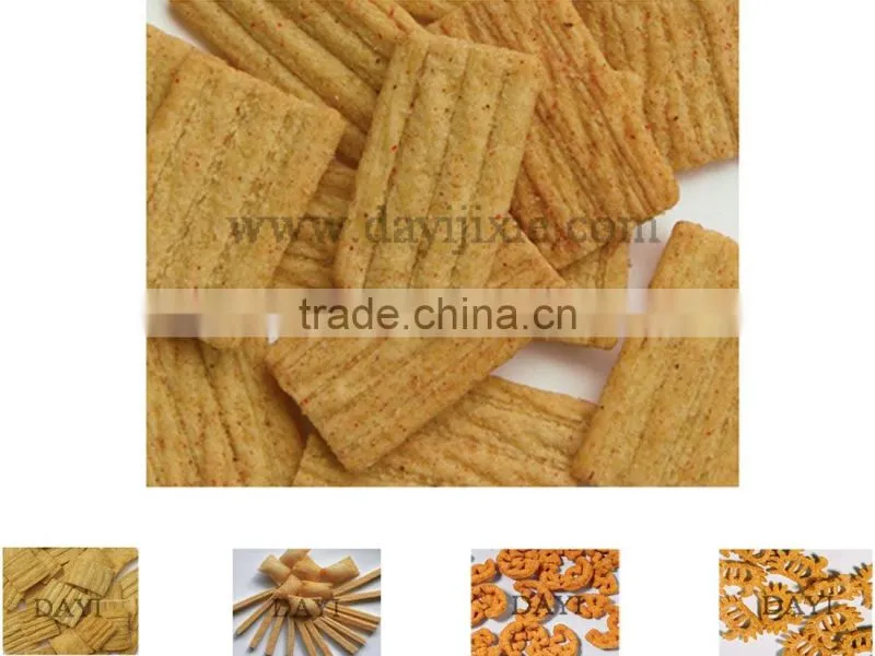 Flour Snacks,Crispy Chip(Semi-Auto) Process Line -- Jinan DaYi Extrusion Machinery