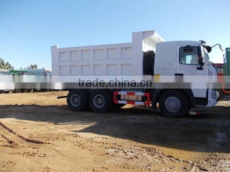 300HP EUROIII Howo A7 Dump truck