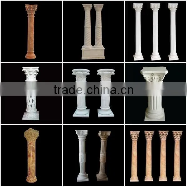 Carved Marble Roman Pillar Design