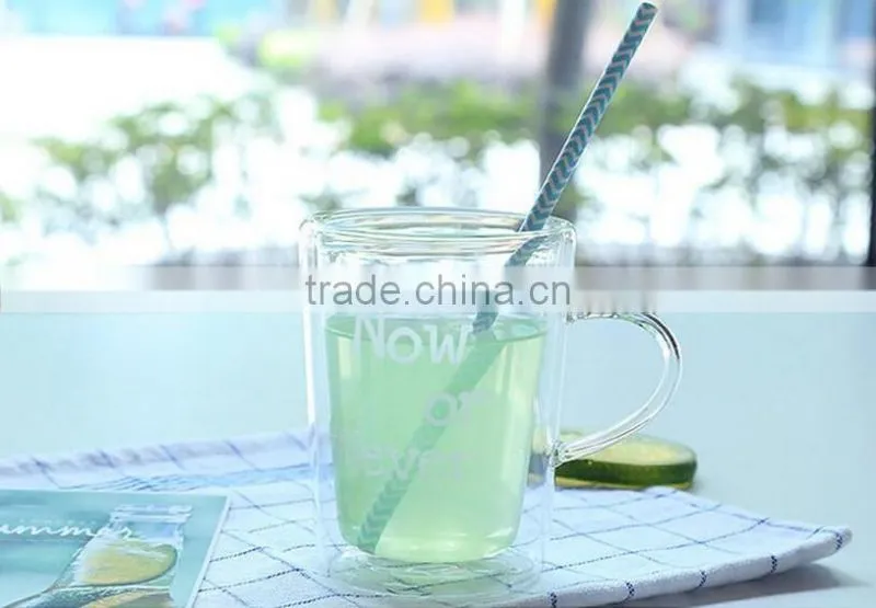 Heat resistant glass drinking mug Borosilicate glass drinking mug glass drinking mug