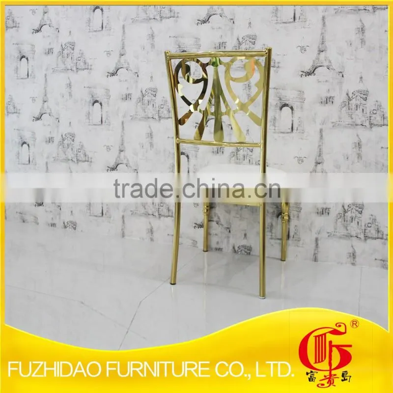 2017 new fashion stainless steel dining chair for sale