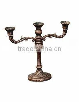 indoor standing cast iron candle holders