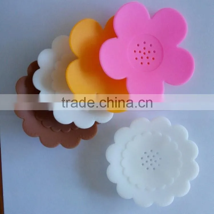 FDA Standard various shape silicone Soap molds/ Soap silicone mat/stable price easy cleaning soap holder