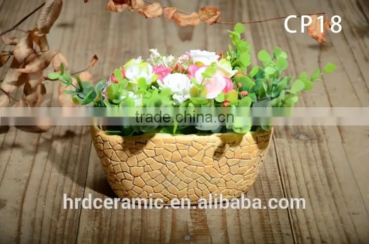Newest cement flowerpot and planter for home and garden