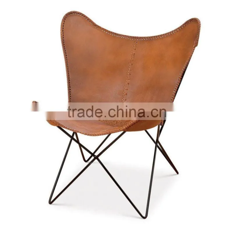 High quality metal iron furniture legs butterfly chairs living room chairs