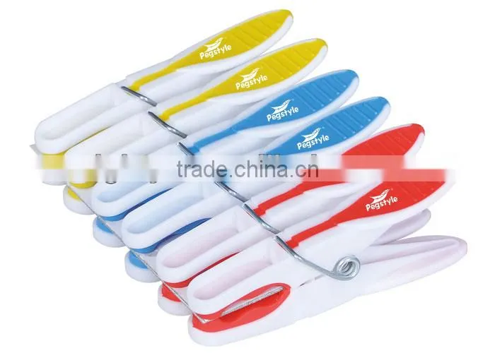 colorful TPR clothes pins clothes laudry clips
