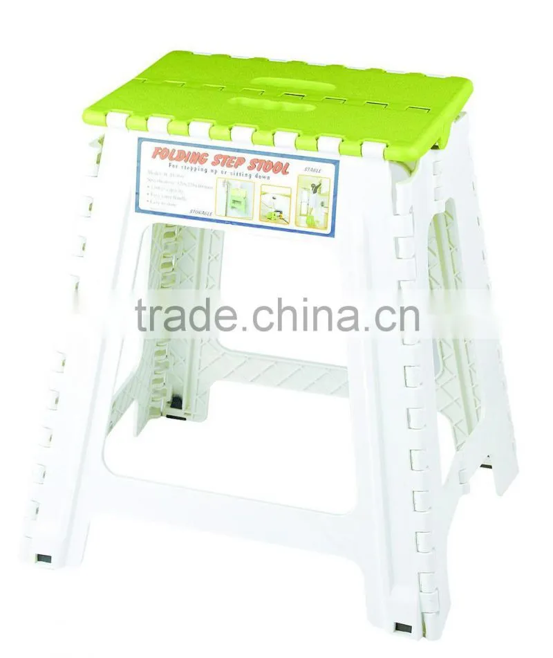 hot sale storage plastic foldable step stool