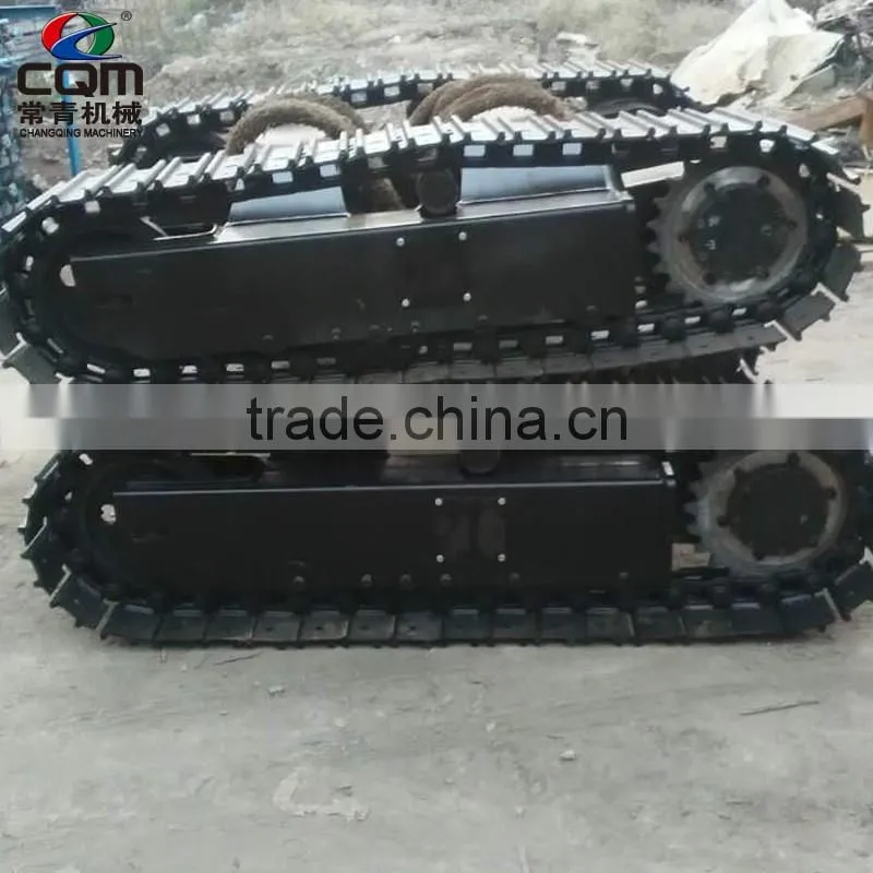 High quality drill rig steel track undercarriage/drill rig steel track undercarriage