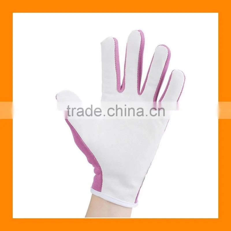 Comfortable Fit Pink Ladies Gardening Gloves Lawn and Garden Gloves For All Yard Work