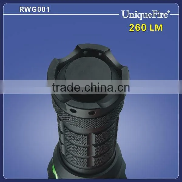 UniqueFire UF-RGW-001 aluminum car charge led usb torch light