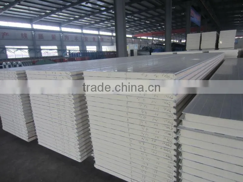 Polyurethane insulation sandwich panel for cold storage
