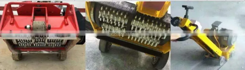 5T Scarifier cutter concrete tungsten carbide tip grinder drum complete assembly