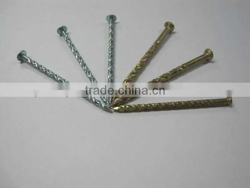 Galvanized Flooring Nails/Ring Shank Nails/Furniture Nails In Guangzhou