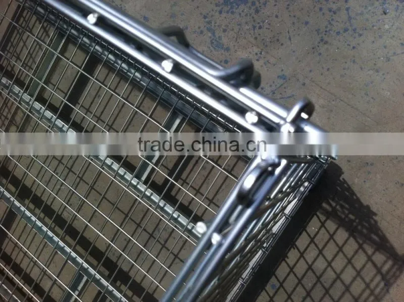 Steel Stacking Folding Warehouse Cages/Storage Cages