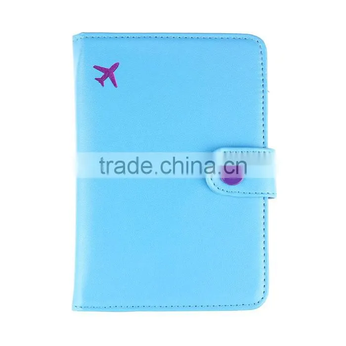 Travel Organizer Passport Holder Protector Cover Card Case Wallet Hoc