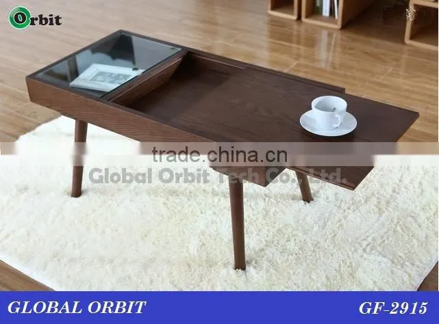 High quality modern living room furniture wooden tea table design