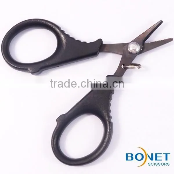 S91014 CE qualified 3-1/2" easy carry small fishing line cutting scissors