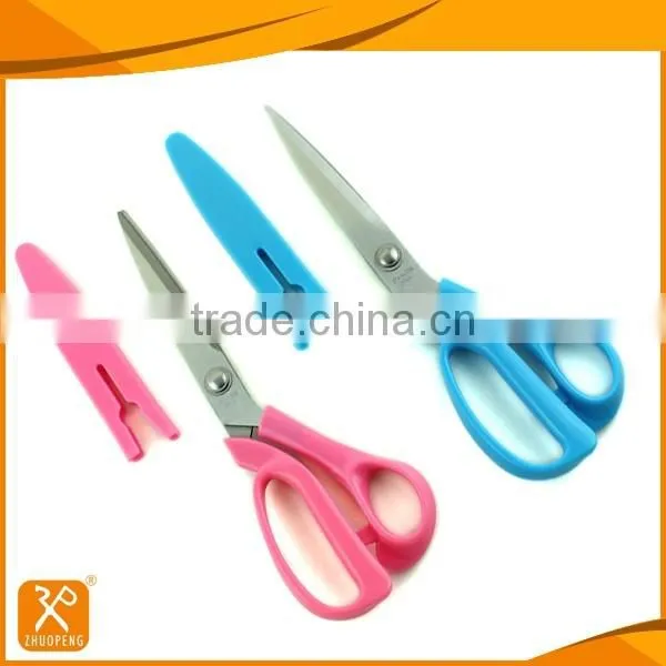 8.9" lower price plstic handle fabric cutting tailoring scissors