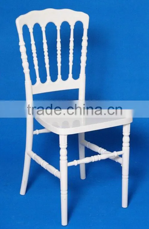 colorful banquet resin napoleon chair PP chair