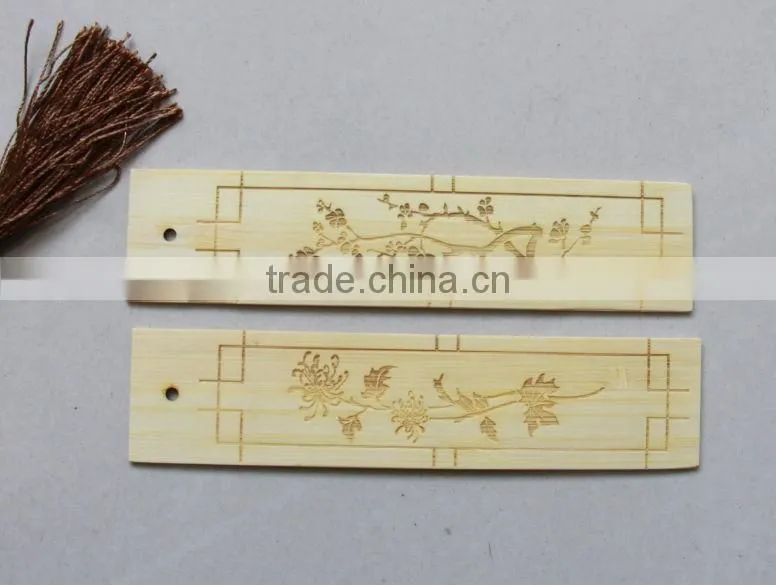 Bamboo bookmarks custom manufacturing