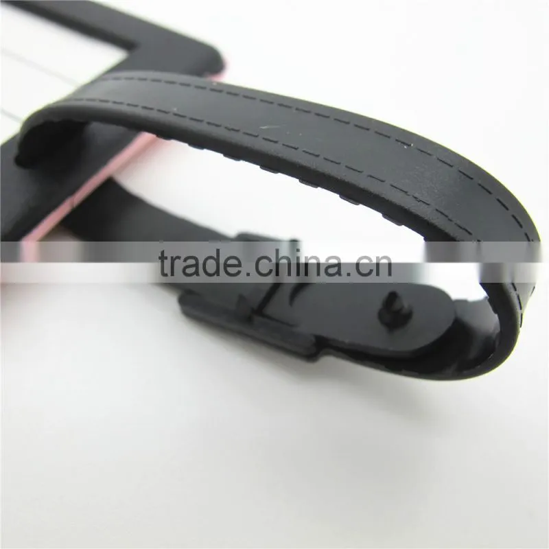 100% Eco-friendly Factory Direct Wholesale Silicone/PVC Luggage Tag