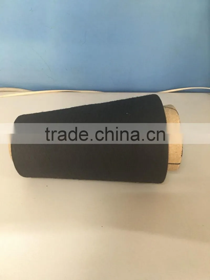 100% Polyester Spun Yarn (Close Virgin) Black 30s/1