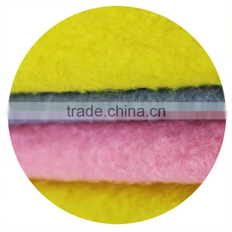 folded needle punched nonwoven high water absorption cloth disposable restaurant washable dish cloths