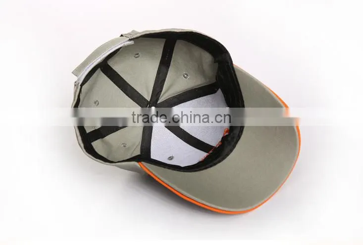high quality polyester/cotton 6 panels caps made in ningbo, china