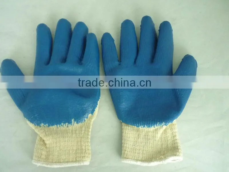 crinkle latex coated gloves