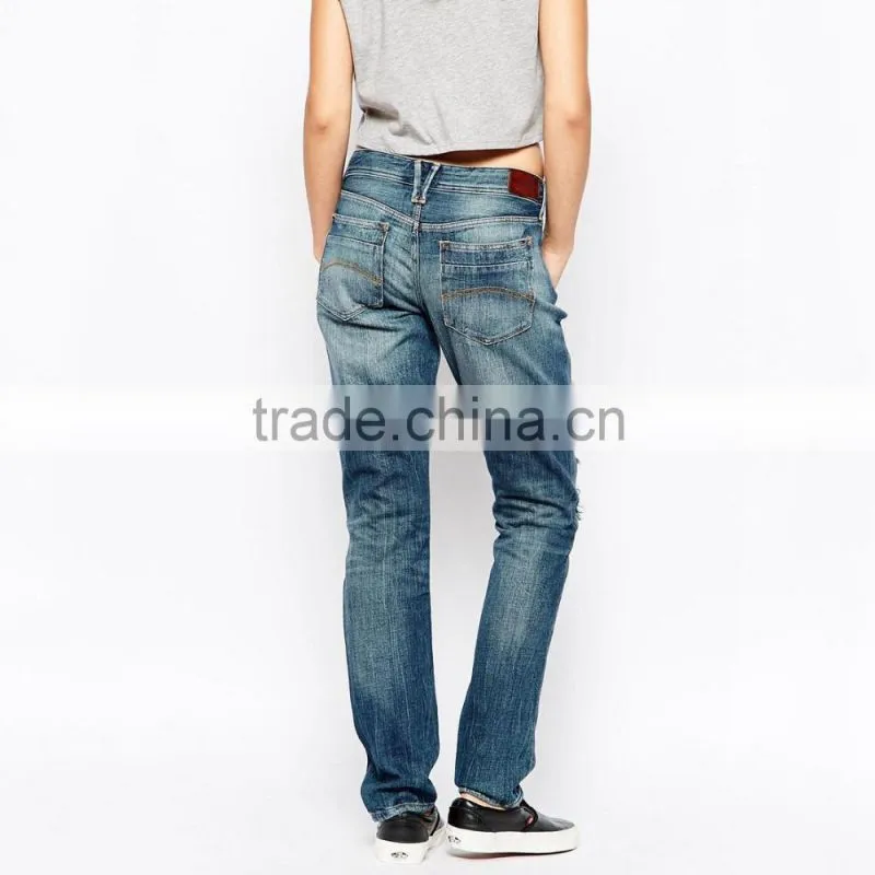 new model jeans jeans for women boyfriend style fashion ripped loose jeans