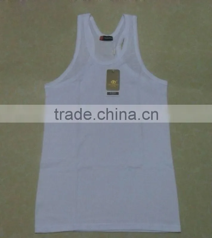 plain custom cotton vest