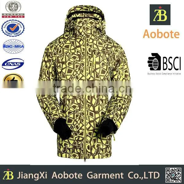 new style man's & woman's short breathable ski jacket