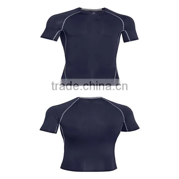 Suntex 100% Polyester Running Custom Jersey Men Compression Clothes Sports Singlet