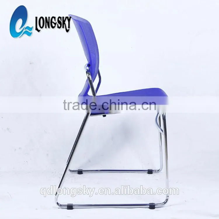 LS-4025 wholesale stacking up plastic conference comfortable meeting office chairs