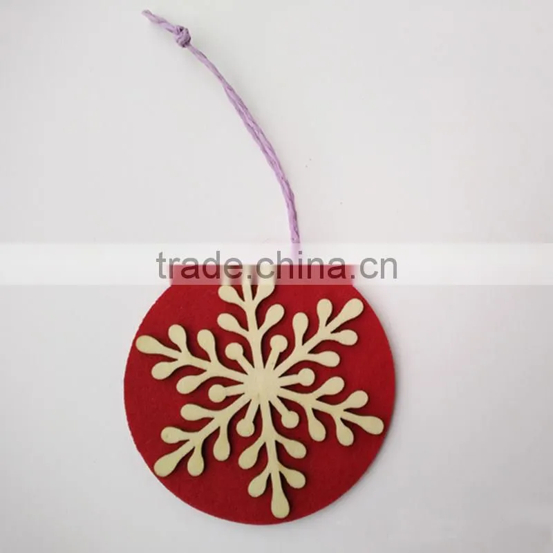 Popular Wholesale Festival Items Promotional Wood Hanging Craft