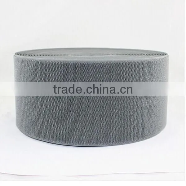 Hook and loop heat activated with special adhesive