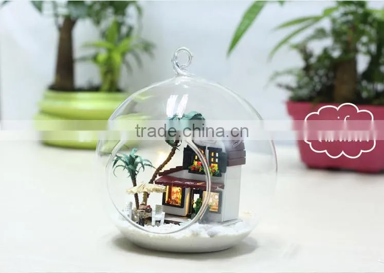 Best toys for 2015 christmas gift,open glass ball