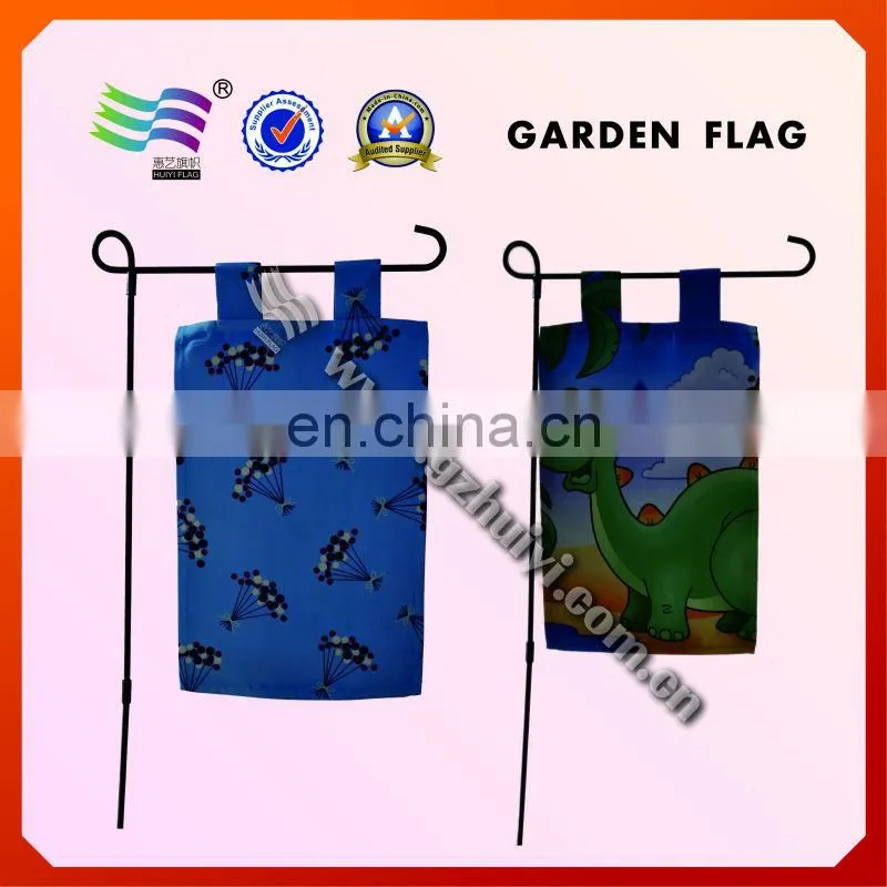 Outdoor decorative garden flags for family