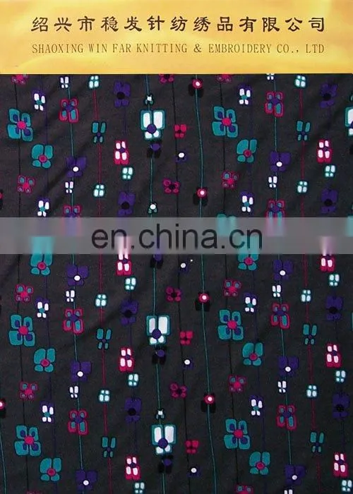COTTON PRINTED KNITTED FABRIC