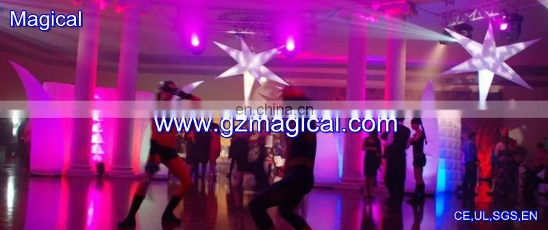 fantastic flowers decoration/ inflatable beautiful lighting flowers for sale