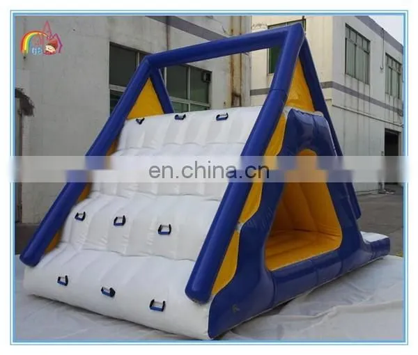 Factory price inflatable water climbing wall,inflatable climbing water slide,inflatable water park for sale