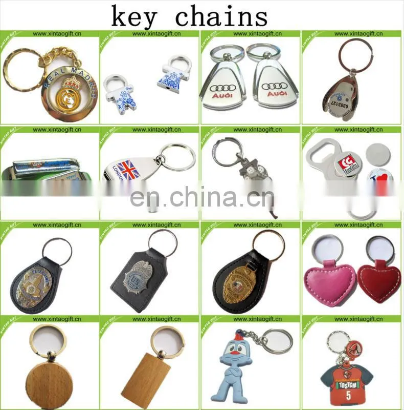 Promotional gift trolley coin holder keychain