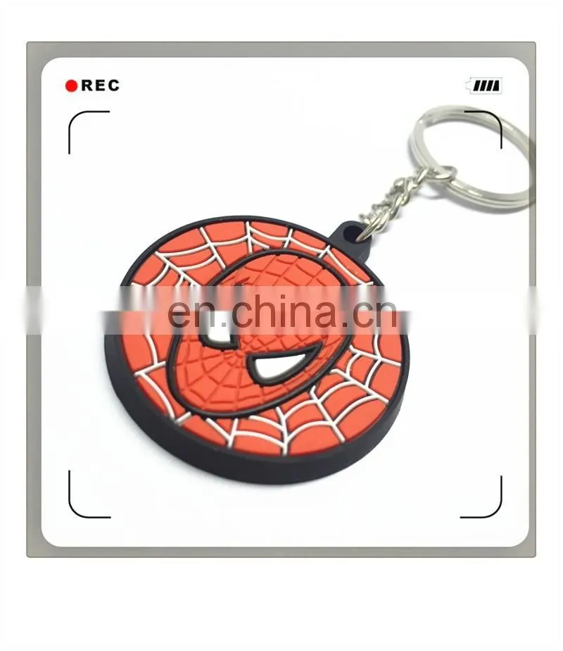Wholesale cheap custom rubber keychain maker