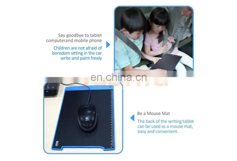 8.5" Digital Erasable Tablet LCD Writing Pad Writer Electronic Drawing Graphics Board